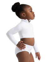 Capezio Turtleneck Long Sleeve Top, Childs