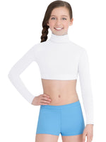 Capezio Turtleneck Long Sleeve Top, Childs
