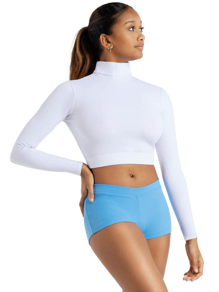 Capezio Turtleneck Long Sleeve Top, Adults