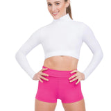 Capezio Turtleneck Long Sleeve Top, Adults
