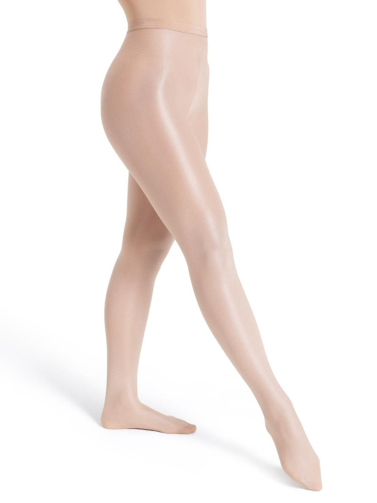 Capezio Ultra Shimmery Footed Tight, Adults