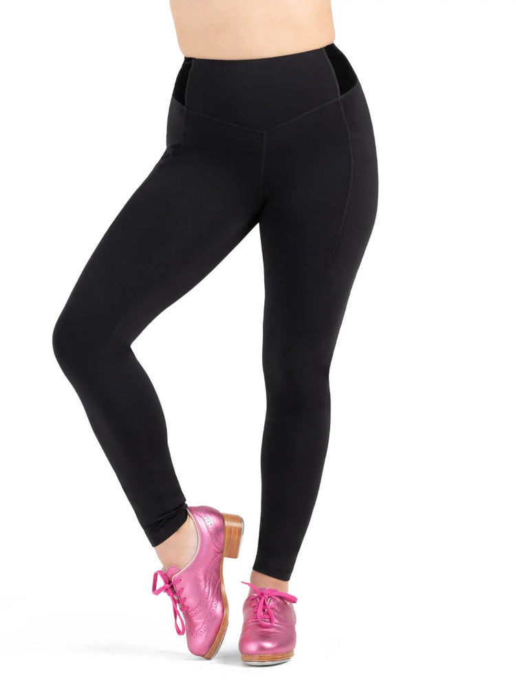 Capezio Velvet Forest Collection Oak Legging Adult