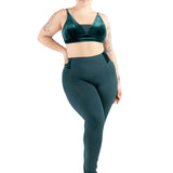 Capezio Velvet Forest Collection Oak Legging Adult