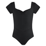Energetiks Pastel Core Collection Veronica Pleat Front Leotard, Childs
