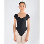 Energetiks Pastel Core Collection Veronica Pleat Front Leotard, Childs