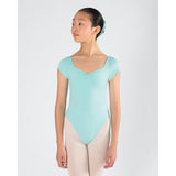 Energetiks Pastel Core Collection Veronica Pleat Front Leotard, Childs