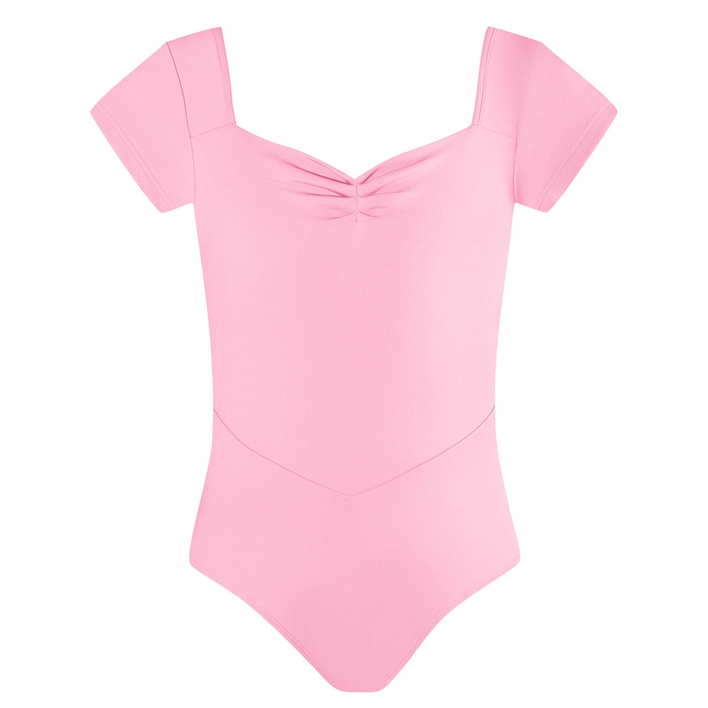 Energetiks Pastel Core Collection Veronica Pleat Front Leotard, Childs