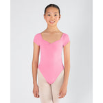 Energetiks Pastel Core Collection Veronica Pleat Front Leotard, Childs