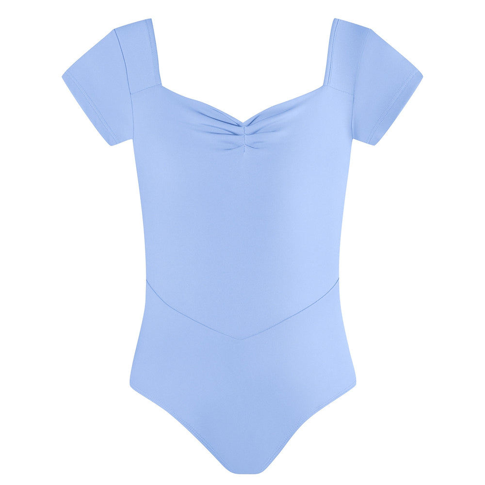 Energetiks Pastel Core Collection Veronica Pleat Front Leotard, Childs