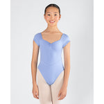 Energetiks Pastel Core Collection Veronica Pleat Front Leotard, Childs