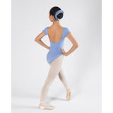 Energetiks Pastel Core Collection Veronica Pleat Front Leotard, Childs
