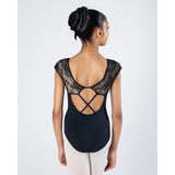 Energetiks Mila Cross-Back Lace Leotard, Childs