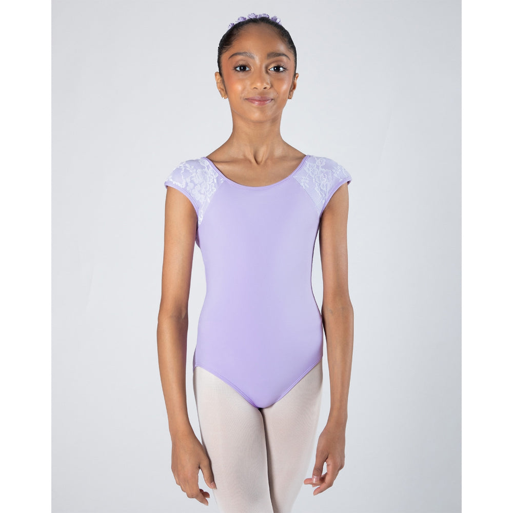 Energetiks Mila Cross-Back Lace Leotard, Childs