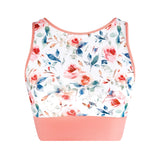 Energetiks Tea Rose Collection Natalie 4-Way Crop Top, Adults
