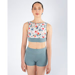 Energetiks Tea Rose Collection Natalie 4-Way Crop Top, Adults