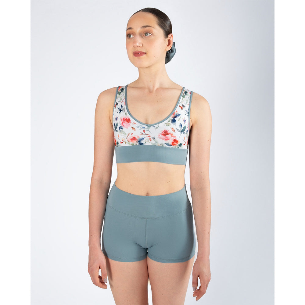 Energetiks Tea Rose Collection Natalie 4-Way Crop Top, Adults