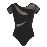 Energetiks Align Collection Delta Cap Sleeve Leotard, Adults