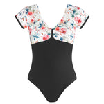 Energetiks Tea Rose Collection Alexandra Cap Sleeve Leotard, Adults