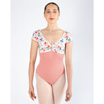 Energetiks Tea Rose Collection Alexandra Cap Sleeve Leotard, Adults