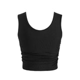 Energetiks Pulse Madison Gather Crop Singlet, Childs
