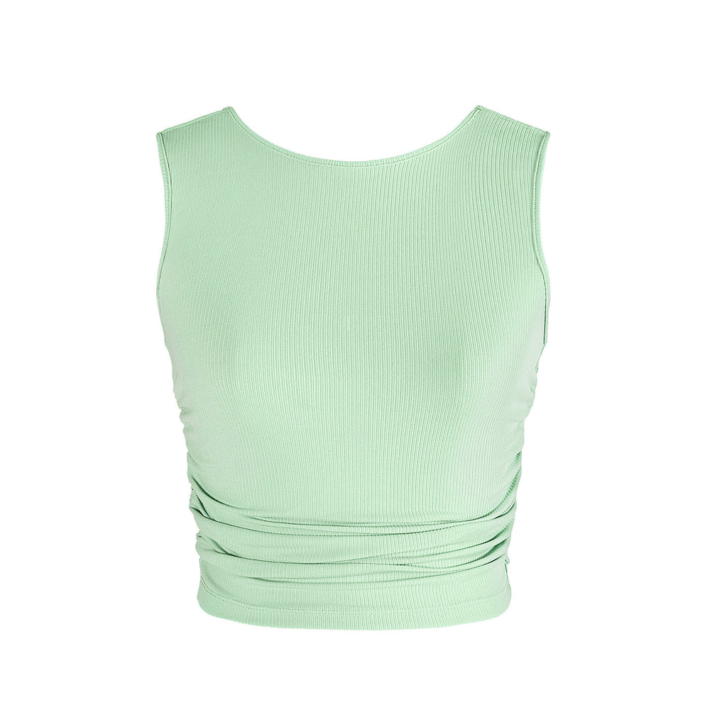 Energetiks Pulse Madison Gather Crop Singlet, Childs
