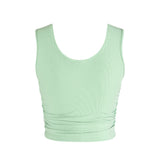Energetiks Pulse Madison Gather Crop Singlet, Childs