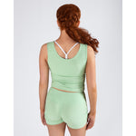 Energetiks Pulse Madison Gather Crop Singlet, Childs