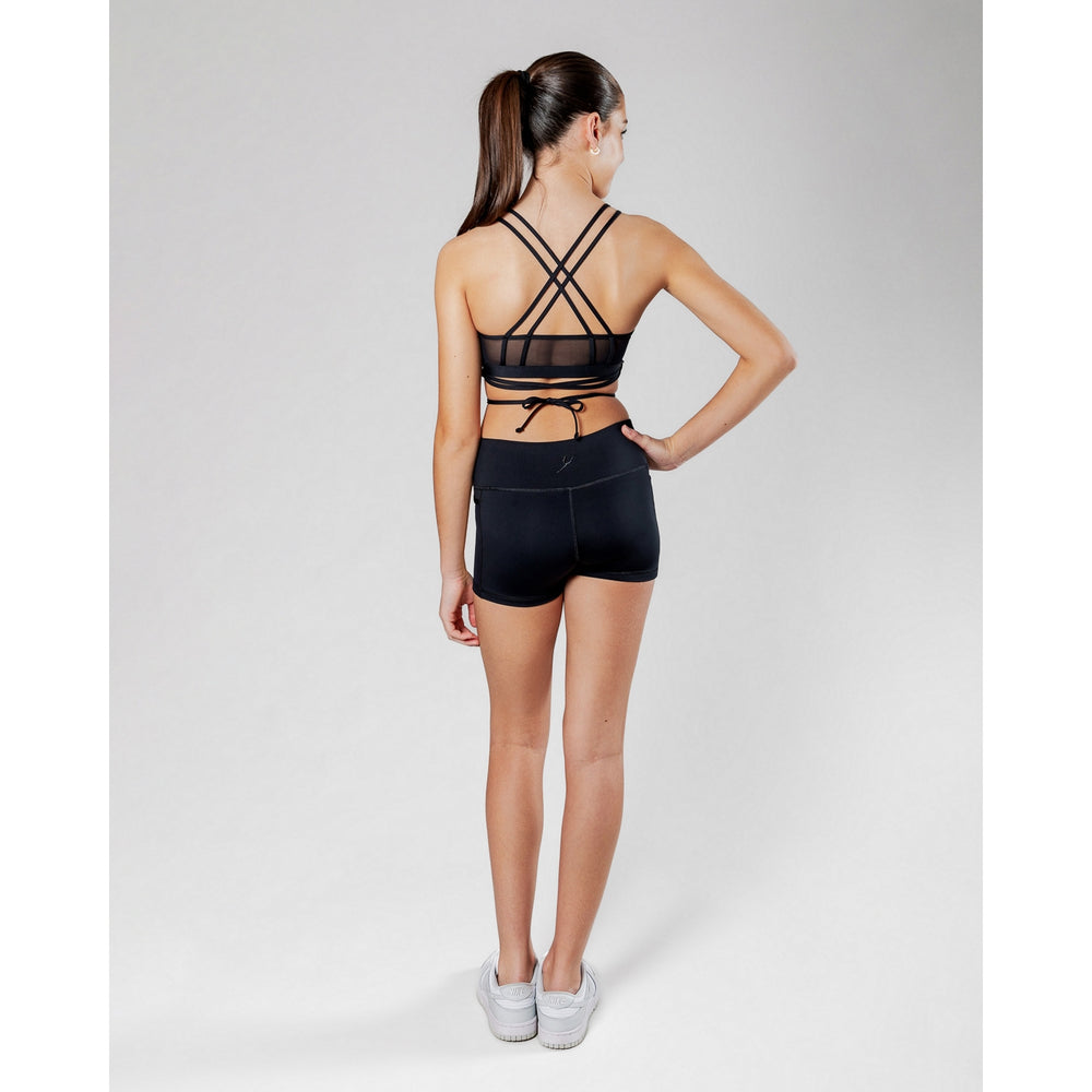 Energetiks Watermelon Spritz Roxy Mesh Crop Top