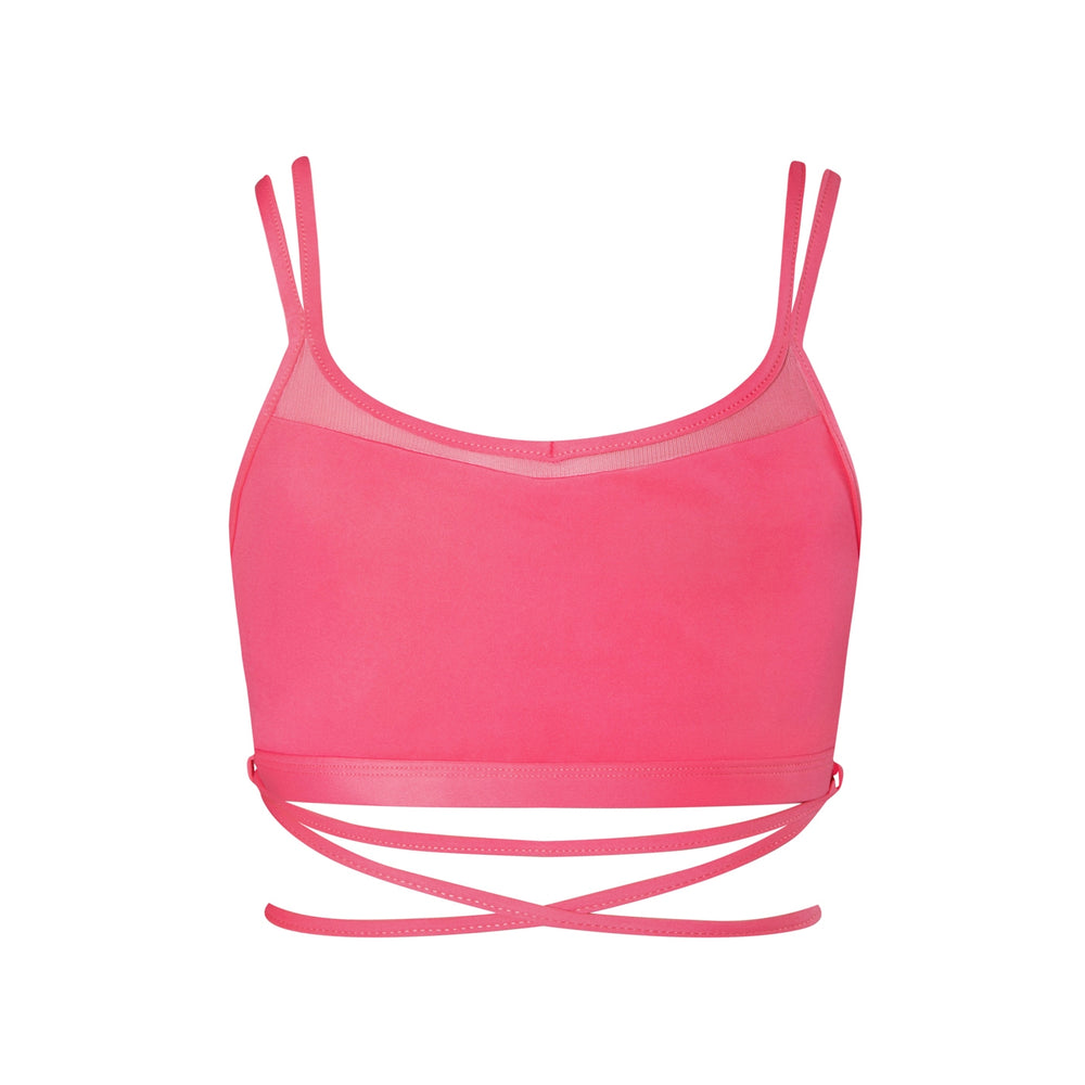 Energetiks Watermelon Spritz Roxy Mesh Crop Top