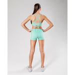 Energetiks Watermelon Spritz Roxy Mesh Crop Top