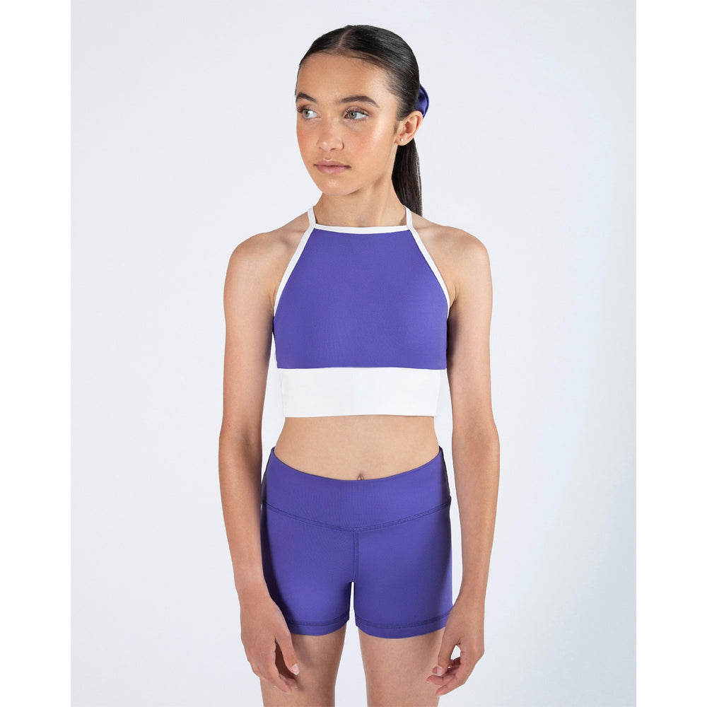 Energetiks Aspire Collection Mave Cropped Singlet, Childs