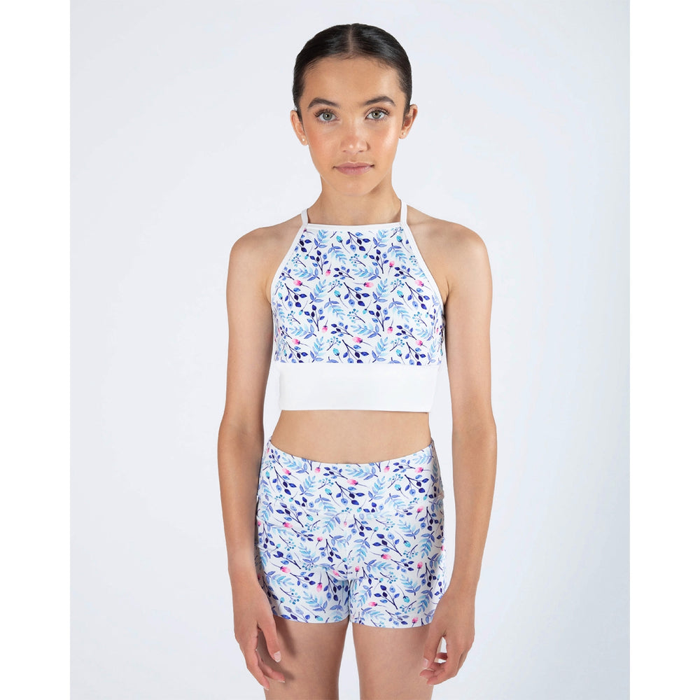 Energetiks Aspire Collection Mave Cropped Singlet, Childs