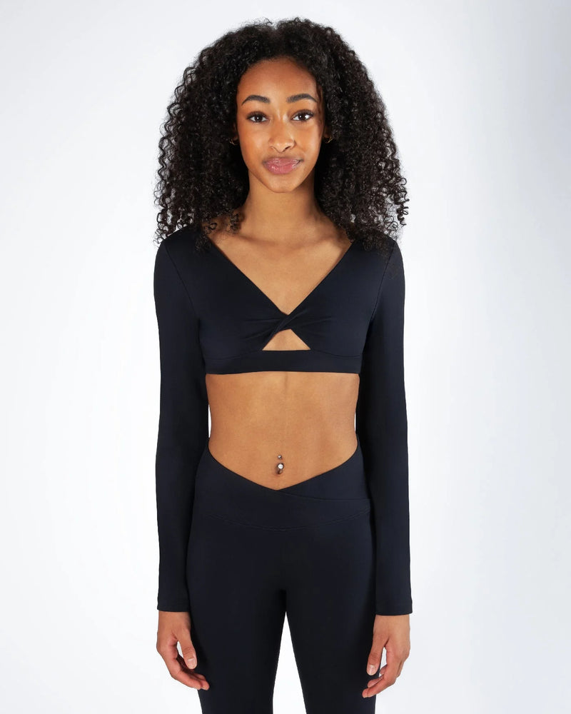Energetiks Revolve Avery Long-Sleeve Crop, Childs