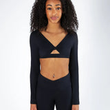 Energetiks Revolve Avery Long-Sleeve Crop, Childs