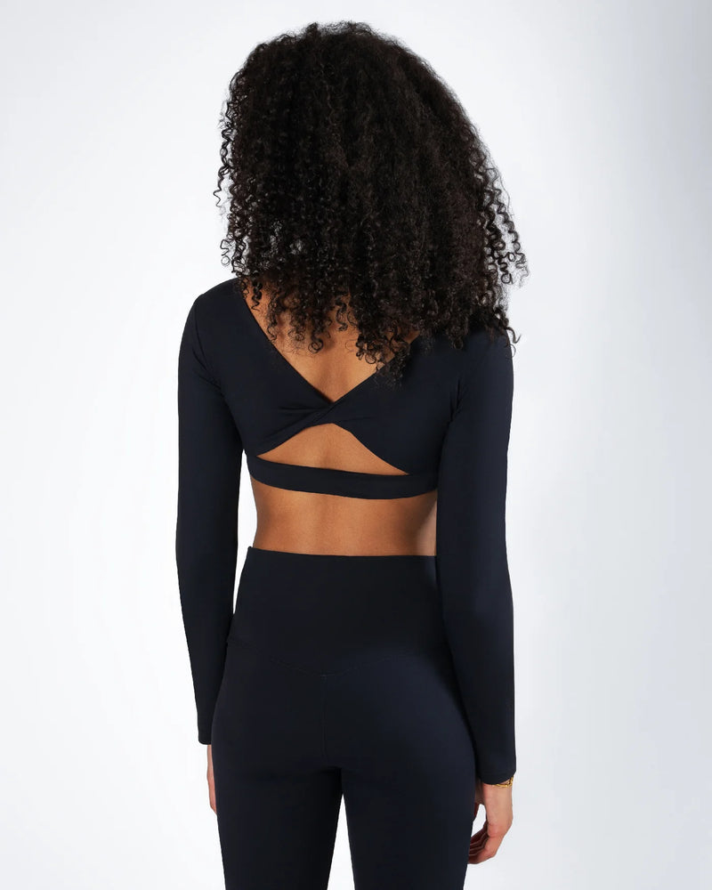 Energetiks Revolve Avery Long-Sleeve Crop, Childs