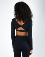 Energetiks Revolve Avery Long-Sleeve Crop, Childs