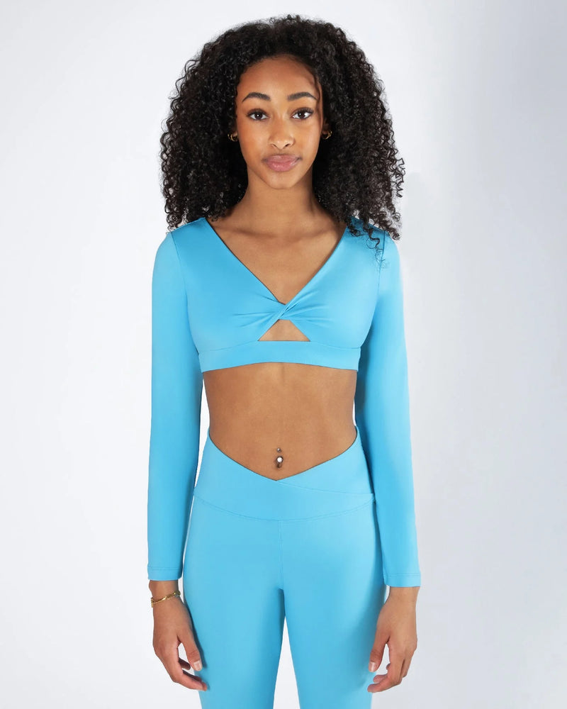 Energetiks Revolve Avery Long-Sleeve Crop, Childs