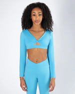 Energetiks Revolve Avery Long-Sleeve Crop, Childs