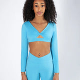 Energetiks Revolve Avery Long-Sleeve Crop, Childs
