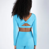 Energetiks Revolve Avery Long-Sleeve Crop, Childs