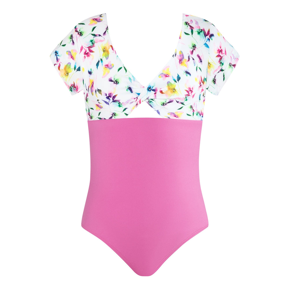 Energetiks Bloom Limited Edition Avery Cap Sleeve Leotard, Childs