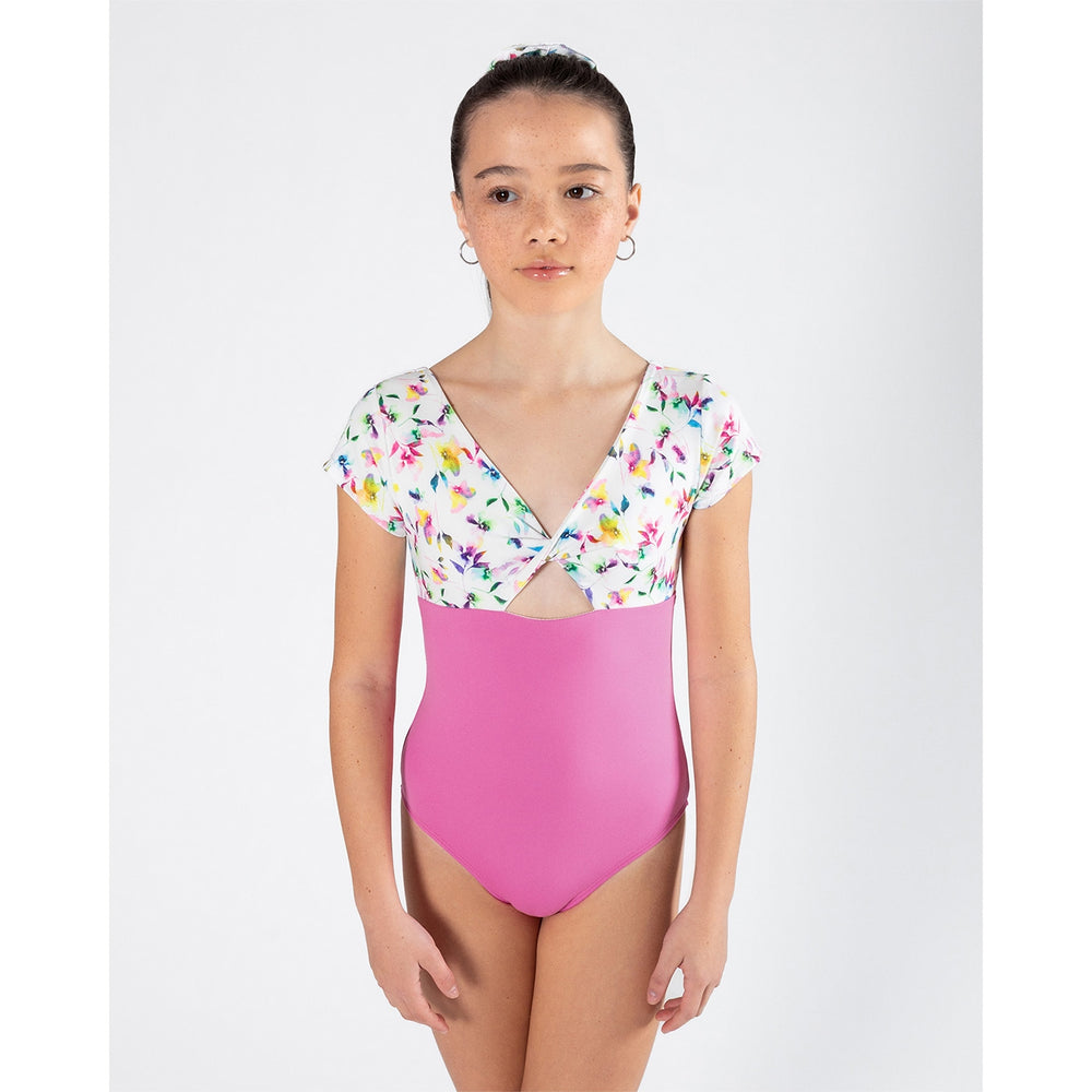 Energetiks Bloom Limited Edition Avery Cap Sleeve Leotard, Childs