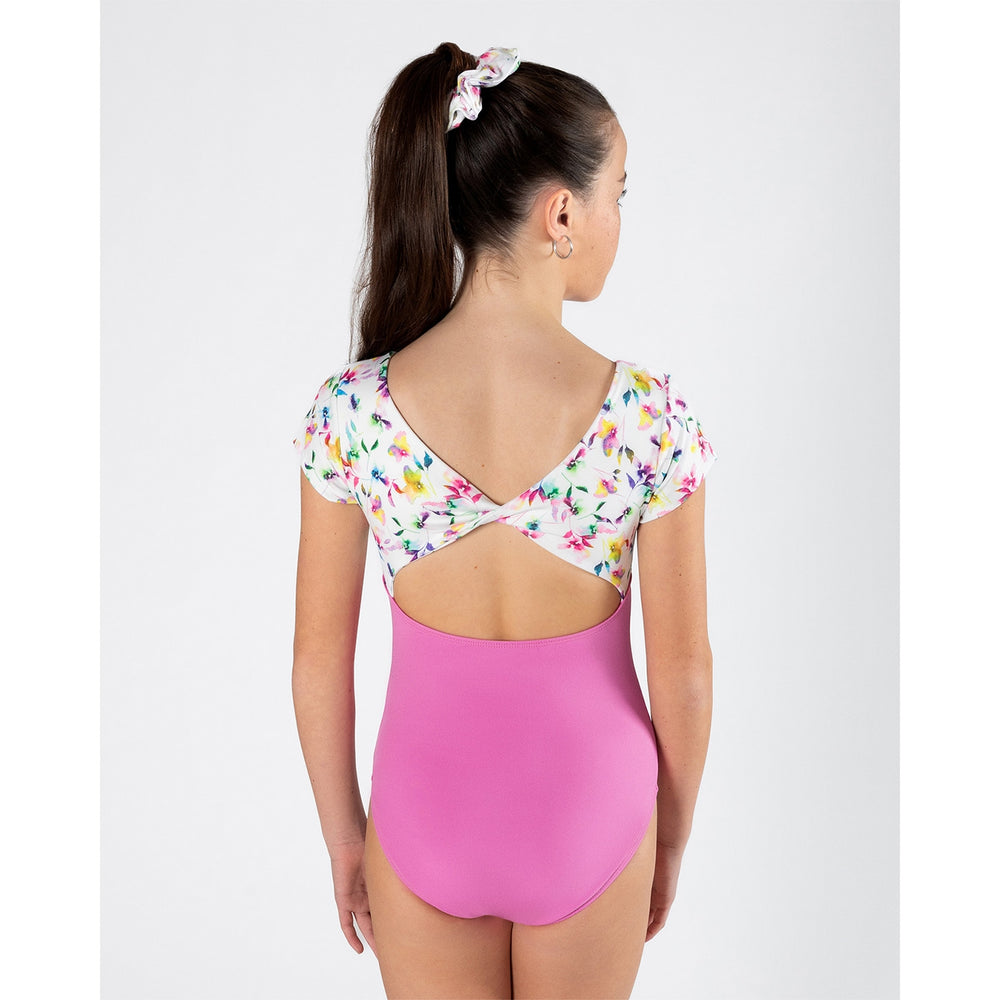 Energetiks Bloom Limited Edition Avery Cap Sleeve Leotard, Childs