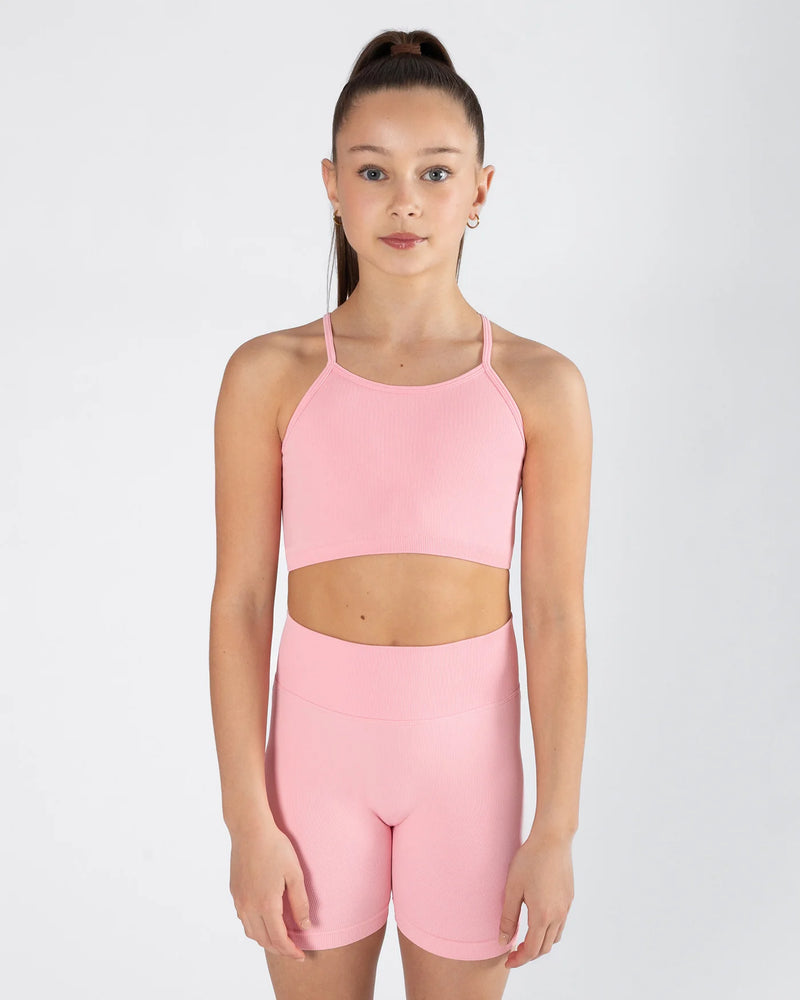 Energetiks Seamless Cropped Singlet, Childs