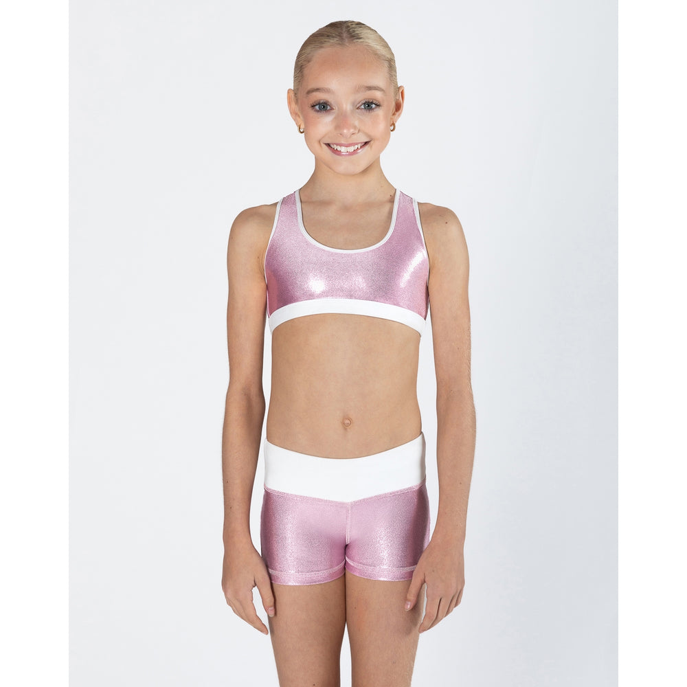 Energetiks Gymnastics Range Ava Crop Top, Childs