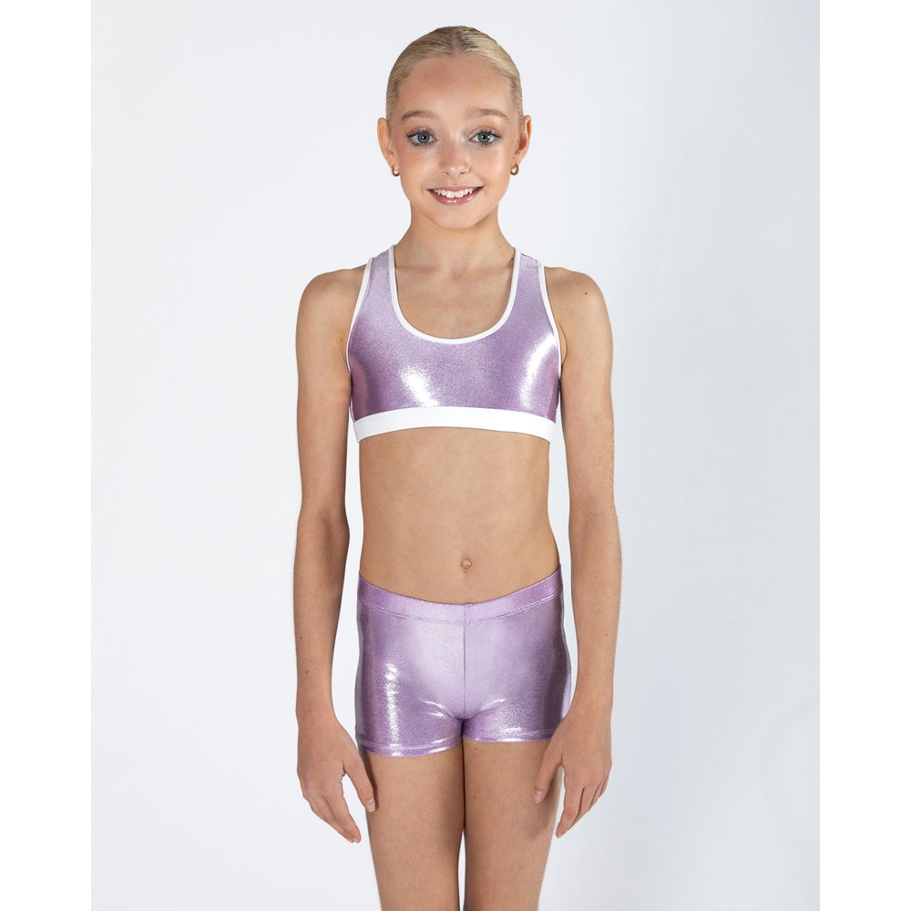 Energetiks Gymnastics Range Ava Crop Top, Childs