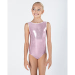 Energetiks Gymnastics Range Meg Spliced Tank Leotard, Childs