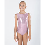 Energetiks Gymnastics Range Meg Spliced Tank Leotard, Childs