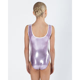 Energetiks Gymnastics Range Meg Spliced Tank Leotard, Childs