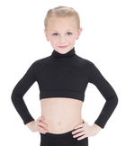 Capezio Turtleneck Long Sleeve Top, Childs